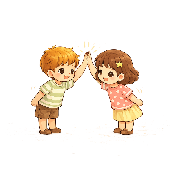 high five